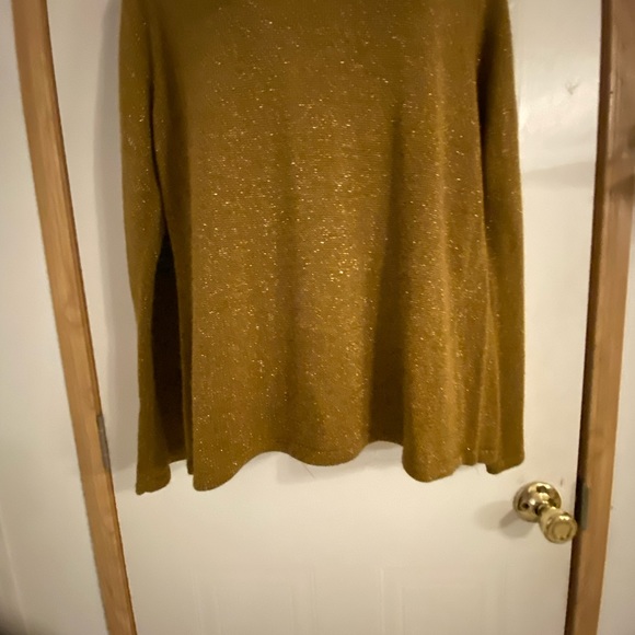 Terry Lewis Sz L Bronze Colored Sweater VGUC ๐๐ - Picture 5 of 10